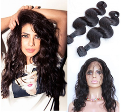 Fashionable Layered Natural Long Straight 18 Inches Wig