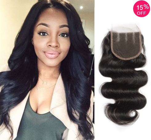 10-20 Inch Virgin Brazlian Hair Body Wavy 4*4